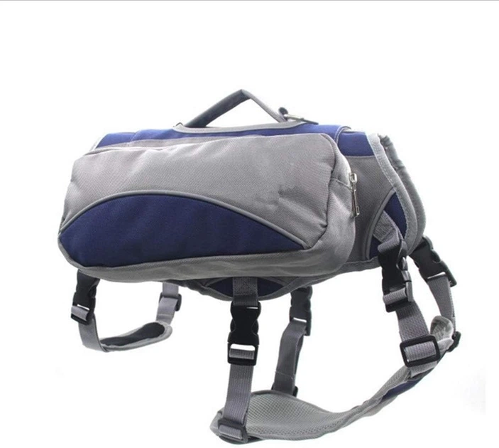 Voyagerpet Сумка-сідло для собак Voyager Pet Dog Bagpack L Синій