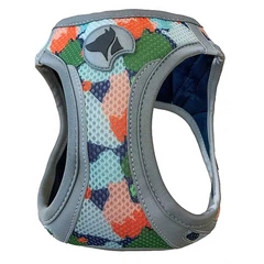 Croci Шлейка HIKING REFLECTIVE, арлекін, нейлон, S 34-41см