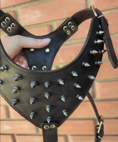 Комір шлейка з шипами M(30-44 см) Lockdog (2000002718611)