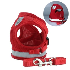 Повідець для собак і кішок M Red 4PawsStar, Chansin (66236597)