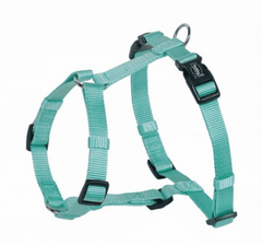 Амуніція Nobby Classic H-shaped Harness Шлея для собак з плавним регулюванням розміру та класичним фастексом, м'ятна S-M (73166-40)