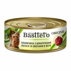 Basttet'o Вологий корм (шматочки в желе) для собак