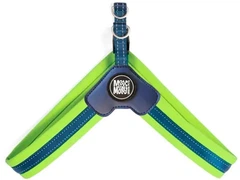 Шлея для собак Max & Molly Urban Pets Q-Fit Harness - Matrix Lime Green/XS (4894512017443)