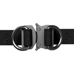 Шлея для собак Waudog Waterproof з QR паспортом 20 мм х 50-80 см Чорний (26622752)