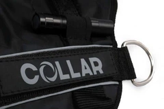 Амуніція Collar DоgЕхтrеме Police Шлея для собак, чорна 85-115 см, з ліхтариком (z07131)