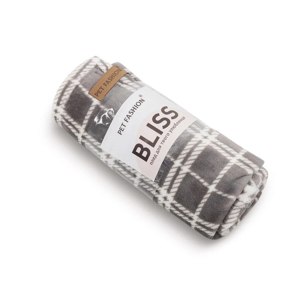 Pet Fashion Bliss 1 плед 70,5х55,5 см - сірий