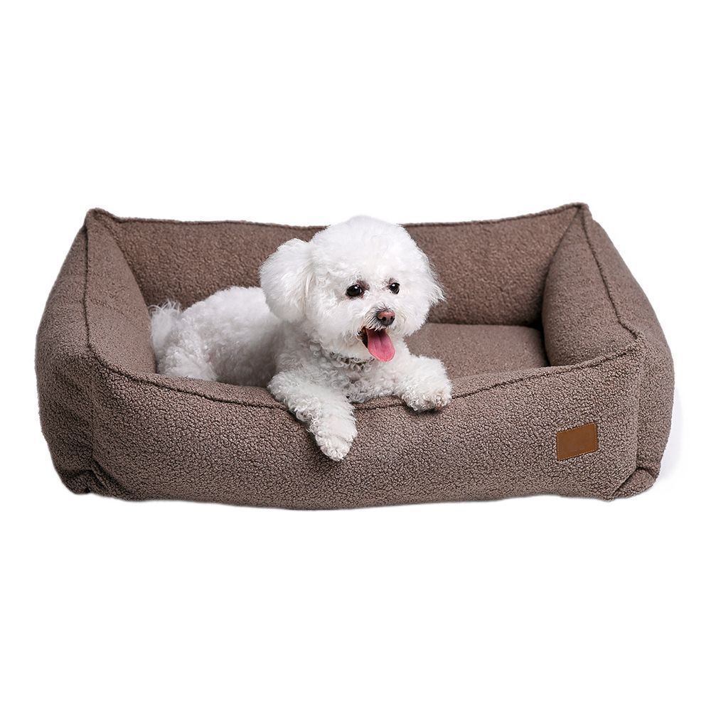 Noble Pet Albert Teddy лежак для собак L 90х60 см - коричневий