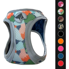 Croci Шлейка HIKING REFLECTIVE, арлекін, нейлон, L 46-53см