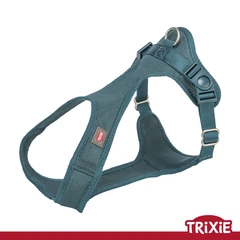Шлея для собак Trixie 162532 Comfort м'яка XXS–XS 28–40 см 15 мм синьо-зелена (TX-162532) 4053032679146A
