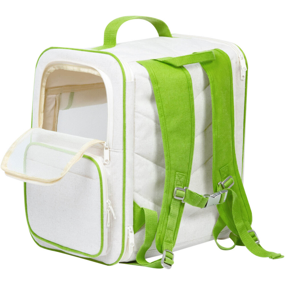 Рюкзак-переноска для собак Waudog Relax Eco 42x34x27 см - білий