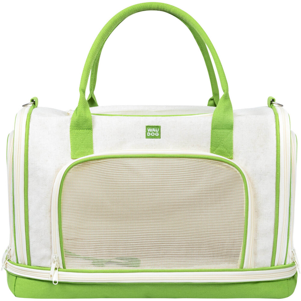 Сумка-переноска для собак Waudog Relax Eco 47x30x28 см - білий