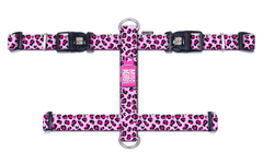 Амуніція Max & Molly Urban Pets H-Harness Leopard Pink Шлея для собак рожевого кольору XS (4897039634292)