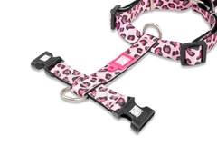 Амуніція Max & Molly Urban Pets H-Harness Leopard Pink Шлея для собак рожевого кольору XS (4897039634292)
