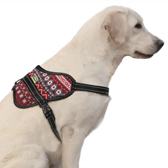 Hi Dog Шлея ТМ HIDOG "Метелик" "Вишиванка", 50-65см, М