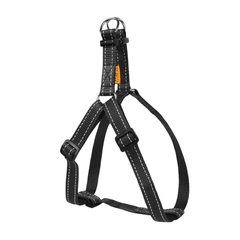 Collar Шлея "Dog Extreme" з нейлону регульована (ширина 20мм, В:50-80см) чорний