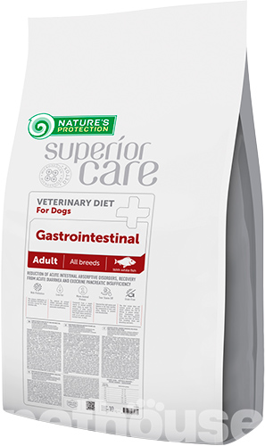Nature's Protection Superior Care Veterinary Diet - Ветеринарна дієта при захворюваннях шлунково-кишкового тракту з білою рибою для собак