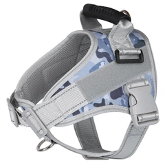 Derby Нагрудна шлейка для собак Reflective safety chest harness for pet dogs S Блакитний