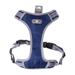 Шлея AnimAll HL-8005-2 для собак, темно-синя, XL, 52-80 см/46-92 см