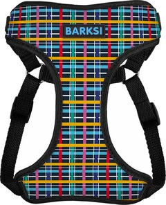 Шлея для собак Barksi Sport XS обхват шиї - 20 см, обхват грудей - 28-33 см Клітинка (73/8718) (2007033054763)