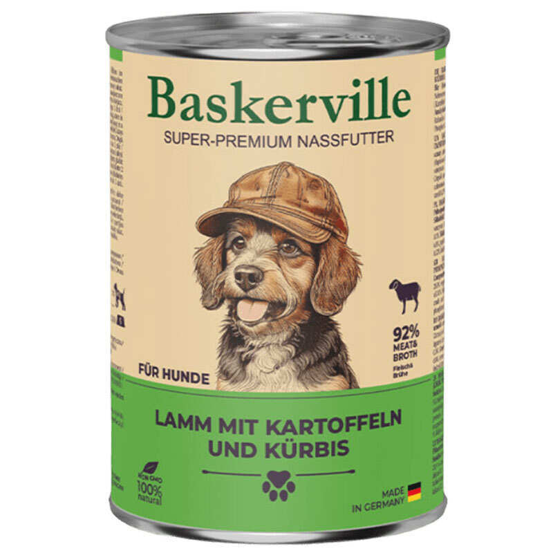 Baskerville Корм з м'ясо та м'ясні субпродукти ягня для собак