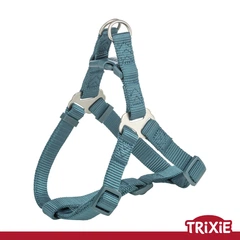 Шлея для собак Trixie 204332 "Premium " One Touch", XS-S: 30-40см/10мм, петроль (TX-204332) 4053032677418