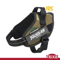 Шлея тренувальна для цуценят Trixie 14824 "Julius-K9® IDC",XS/Mini-Mini: 40-53см/22мм, камуфляж (TX-14824) 5999053642815