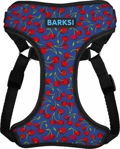 Шлея для собак Barksi Sport M обхват шиї - 30 см, обхват грудей 40-46 см Вишні (75/8628) (2007033056569)