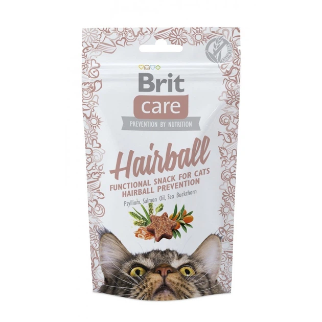 Brit Care Ласощі Functional Hairball виведення