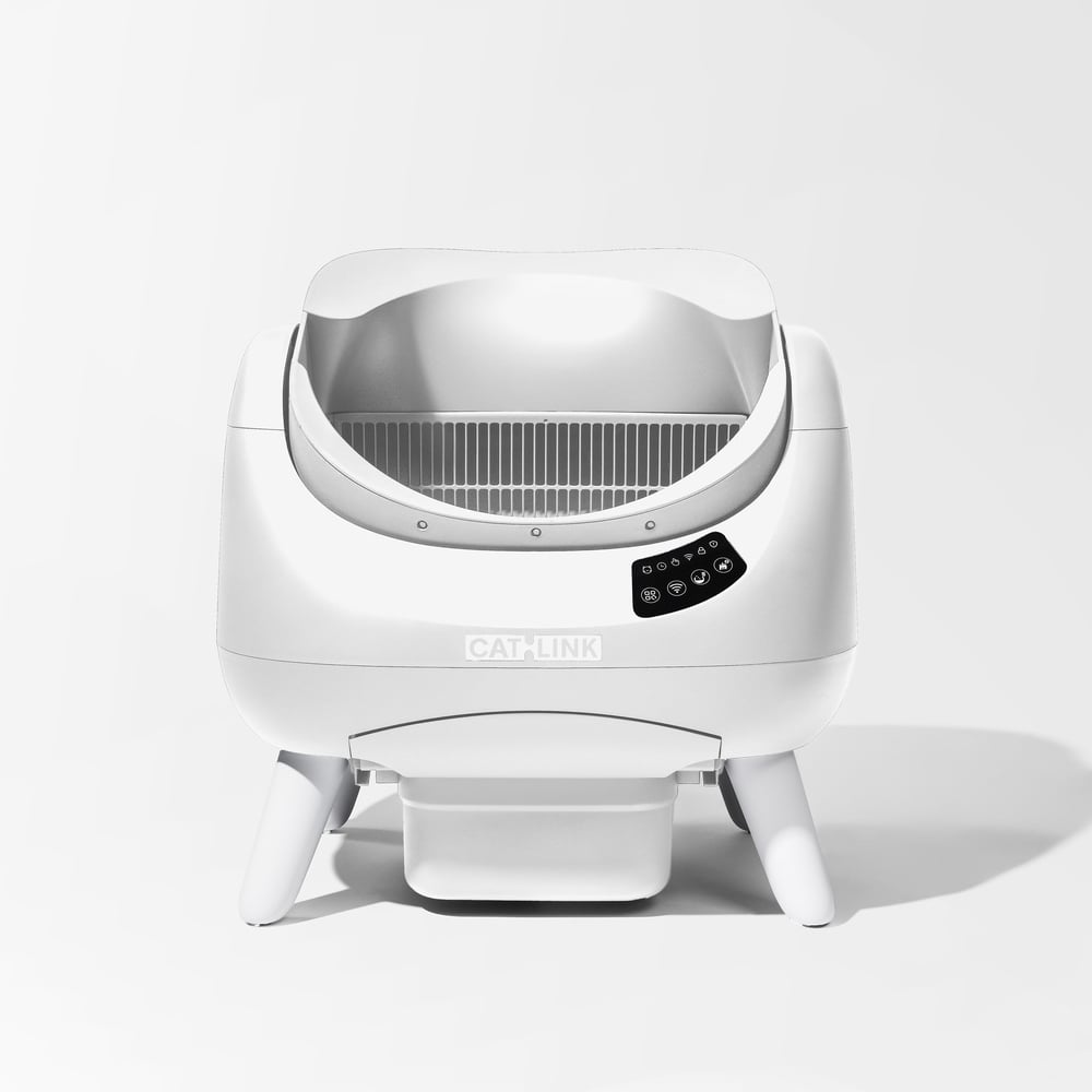 Смарт-лоток для котів Catlink Scooper Open-X 58,5х53,4х59,2 см - білий