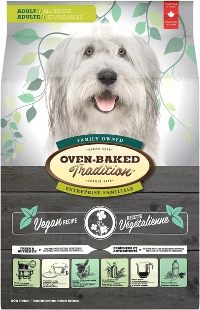 Oven Baked Сухий вегетаріанський корм Oven-Baked Tradition для дорослих собак всіх порід 9.07 кг