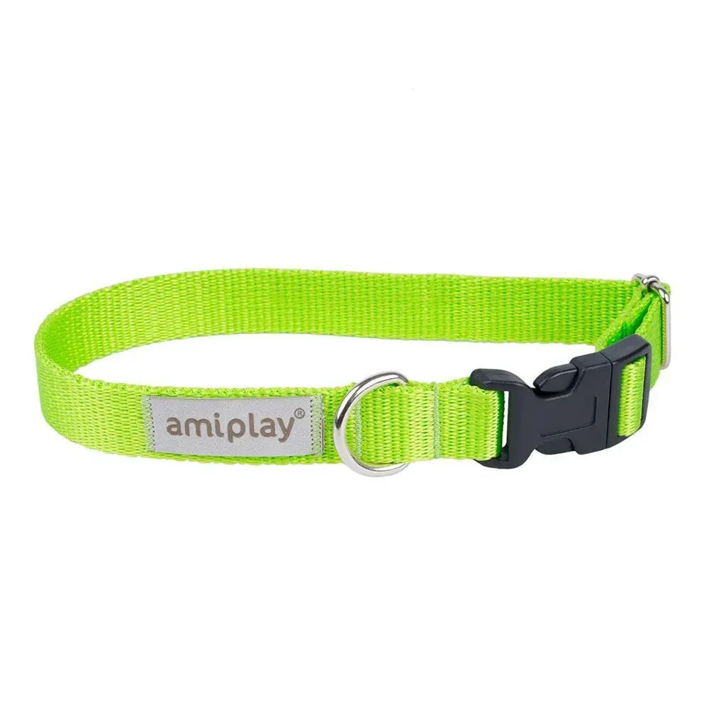 Amiplay Samba нашийник для собак XL - зелений