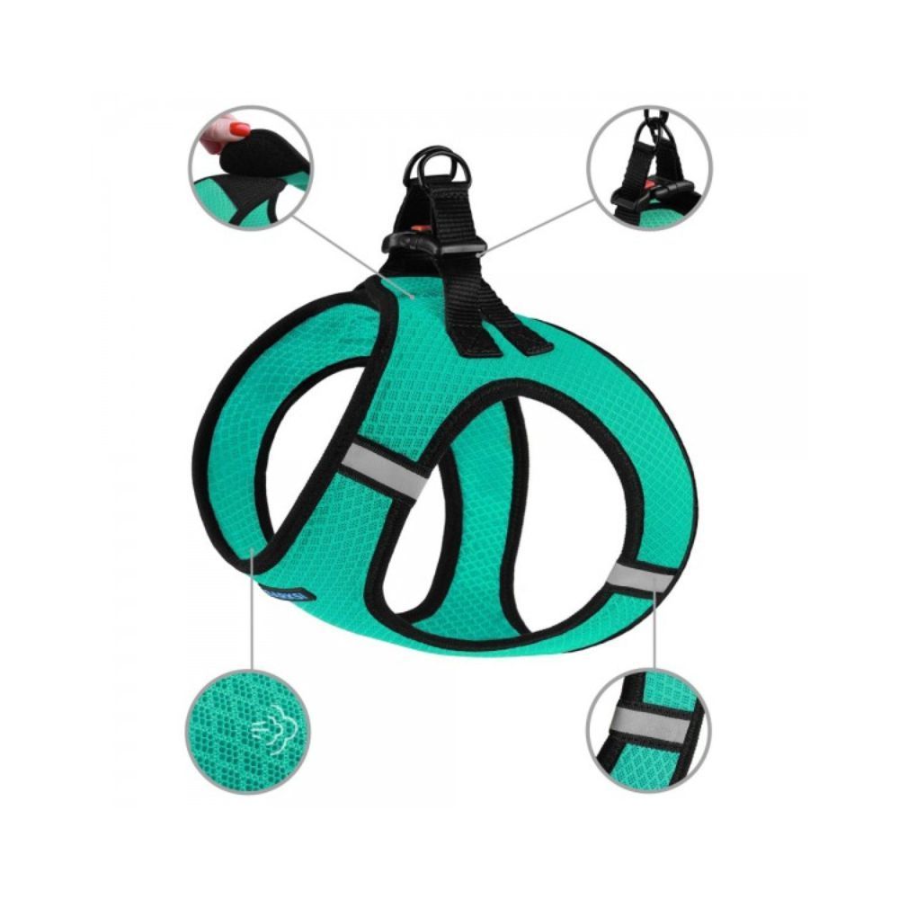 Barksi Mesh Vest шлея для собак S - м'ятний
