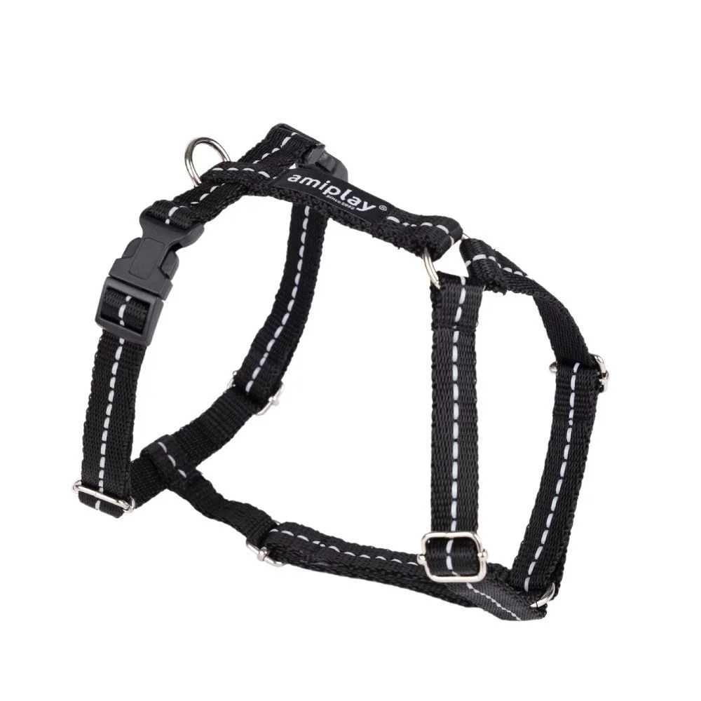 Amiplay Reflective Guard шлея для собак M - чорний