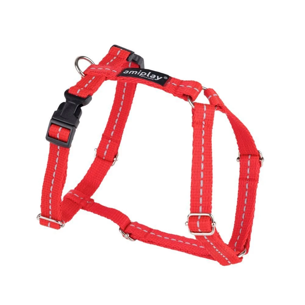 Amiplay Reflective Guard шлея для собак M - червоний