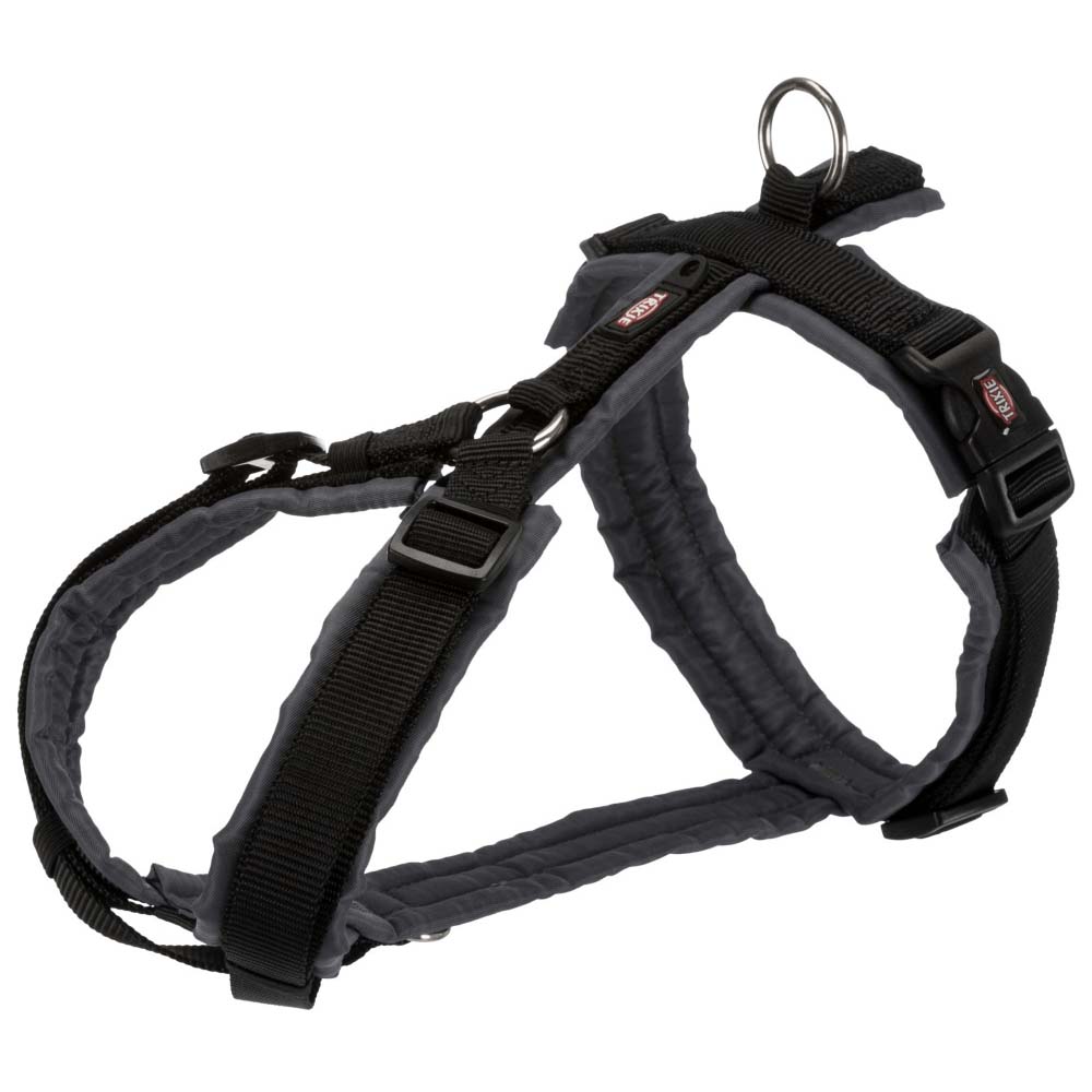 Шлея Trixie «Premium trekking» S: 36-44 см / 15 мм (чорна)