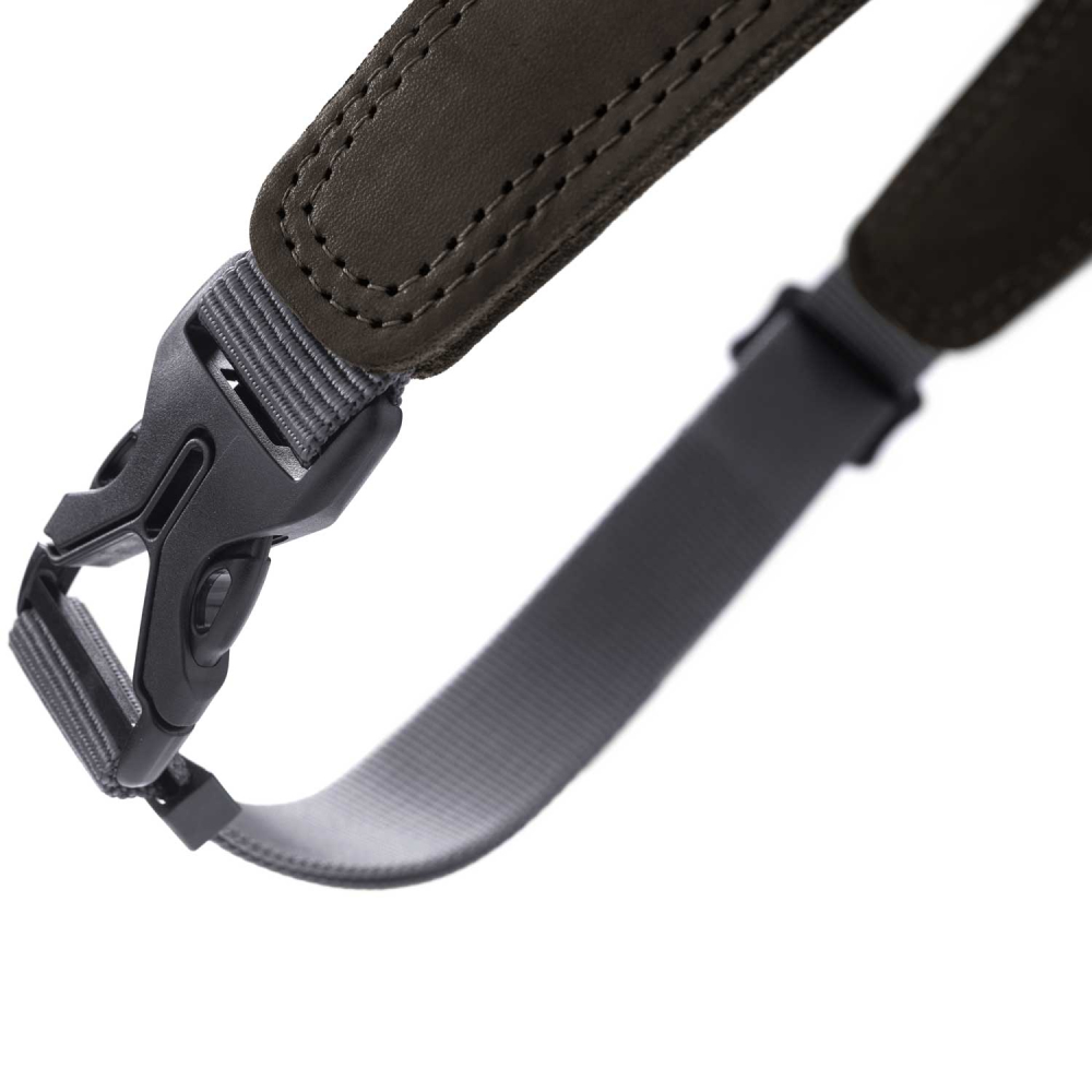 Шлея Hunter шкіряна «Dimaro» 40-45 см / 40-55 см (чорний)
