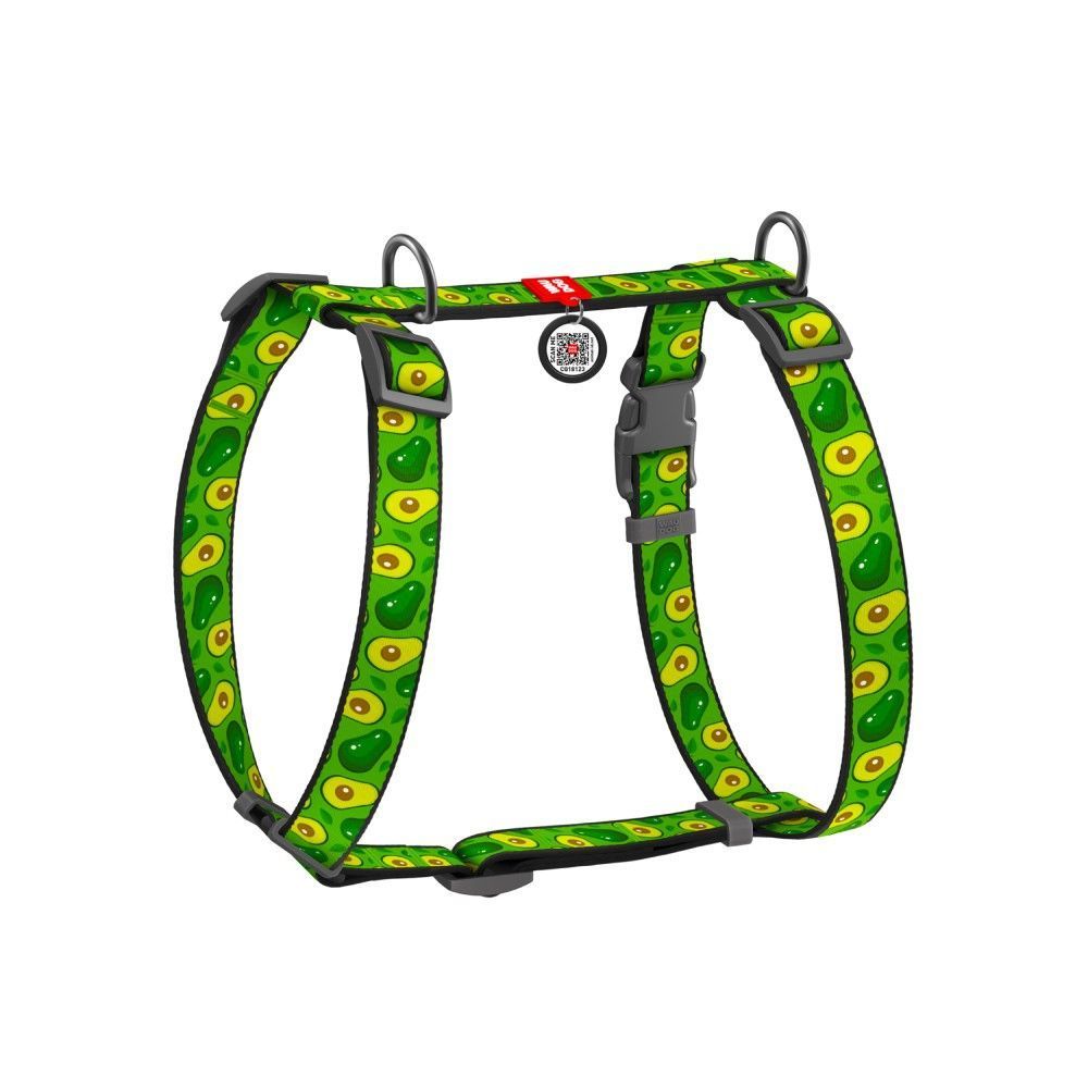 Шлея для собак Collar Nylon Н-подібна M - зелений