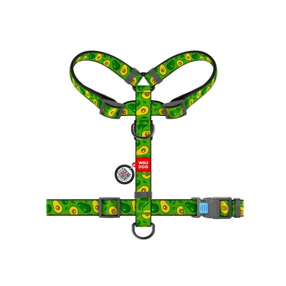 Шлея для собак Collar Nylon Н-подібна M - зелений
