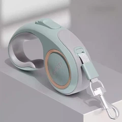 Повідець-рулетка Kimpets Hook 3 м для собак та котів до 20 кг, зелений