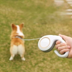 Повідець-рулетка Kimpets Hook 3 м для собак та котів до 20 кг, зелений