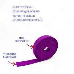 Без бренда Повідець водонепроникний Pet & Co соти Д 2 м Ш 25 мм графіт (0087)