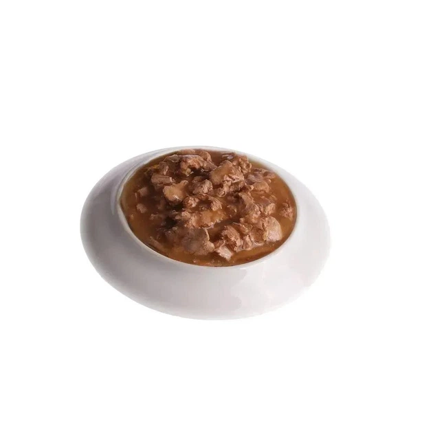 Fitmin Вологий корм (шматочки в соусі) з яловичиною для дорослих котів