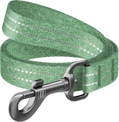 Повідець для собак WAUDOG Re-cotton 15 мм х 3 м Зелений (030818Collar)