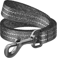 Повідець для собак із відновленої бавовни Collar WAUDOG Re-cotton, світловідбиваючий, L-XL, Ш 25 мм, Дов 300 см (032111)