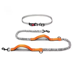 Без бренда Повідець-пояс для собак Harness 160-260см, повідець для бігу з собакою, Помаранчевий (176-ORANGE)