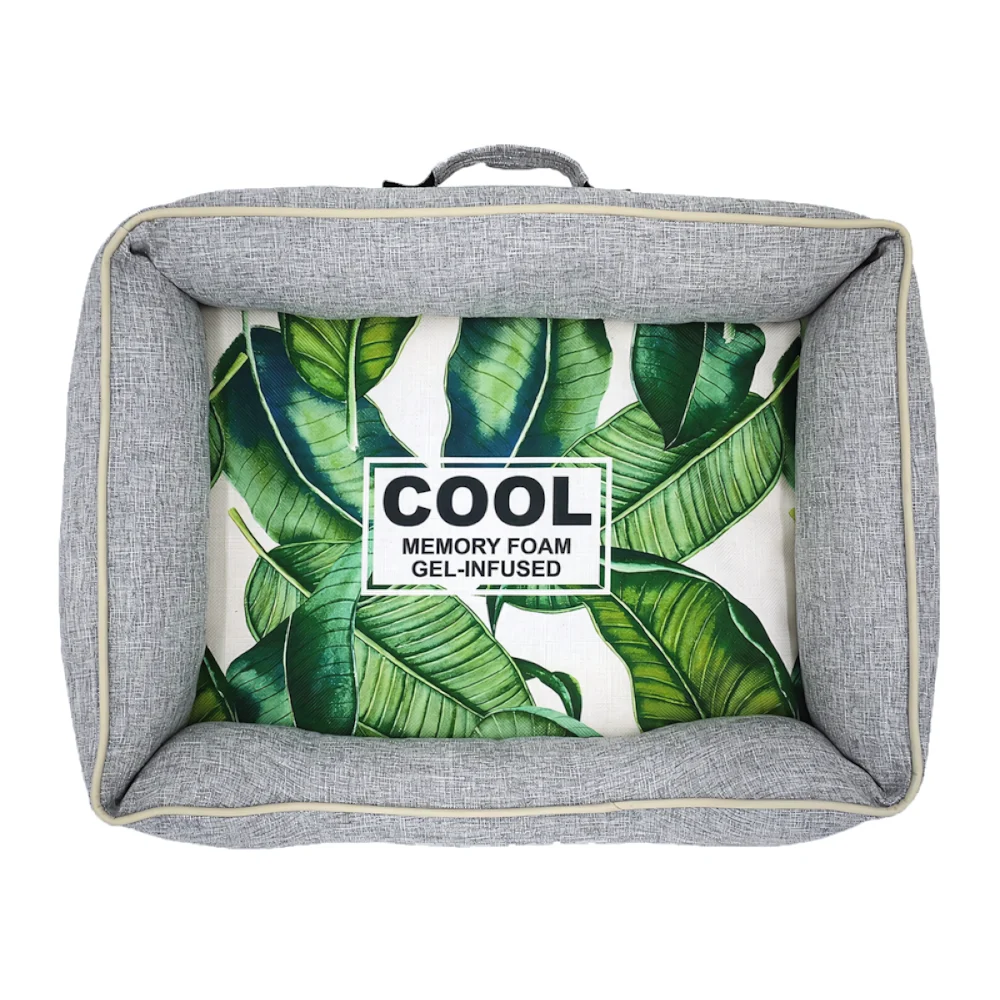 Petkit Four Season Pet Bed лежак для собак L 90 x 68 x 21 см - сірий