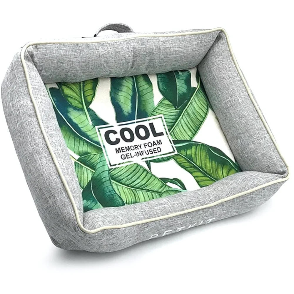 Petkit Four Season Pet Bed лежак для собак L 90 x 68 x 21 см - сірий