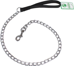 Повідець Lucky Pet металевий з прогумованою ручкою (4820224214993)