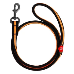 Повідець-шнур WAUDOG Nylon, амортизуючий, розмір S, для собак до 30 кг, 122-130 см 12 мм (4507)