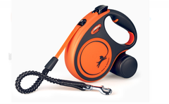 Рулетка повідець Flexi (Флексі) Xtreme S, стрічка (5 м до 20 кг), помаранчевий